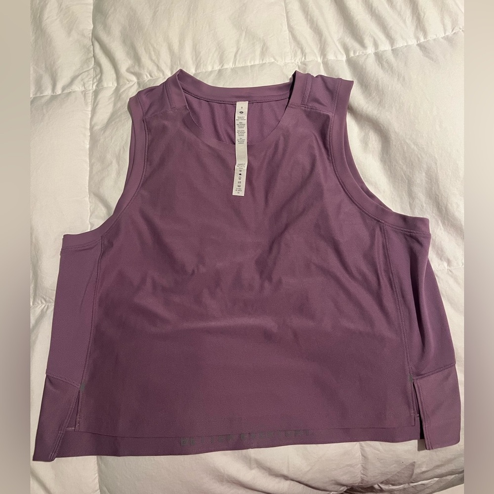 Purple Lululemon Tank Top